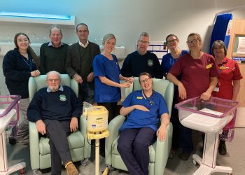 Charity donation funds vital new birth centre equipment