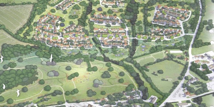 360 new homes and country park planned near Frome rugby club