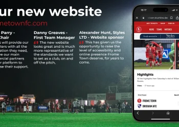 New website for Frome Town FC