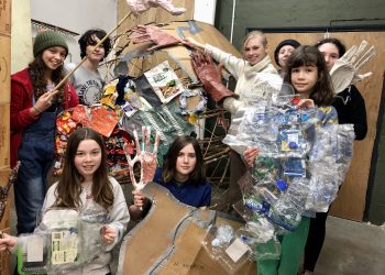 Young people bring powerful artwork to streets of Frome
