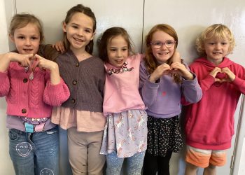 Schoolchildren raise funds for cancer charity