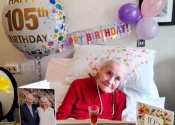 Frome woman celebrates 105th birthday