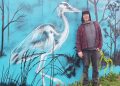 New wildlife mural brightens Vallis Road