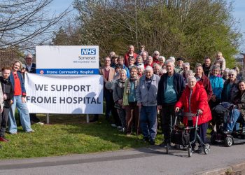 Residents gather in support of Frome Hospital