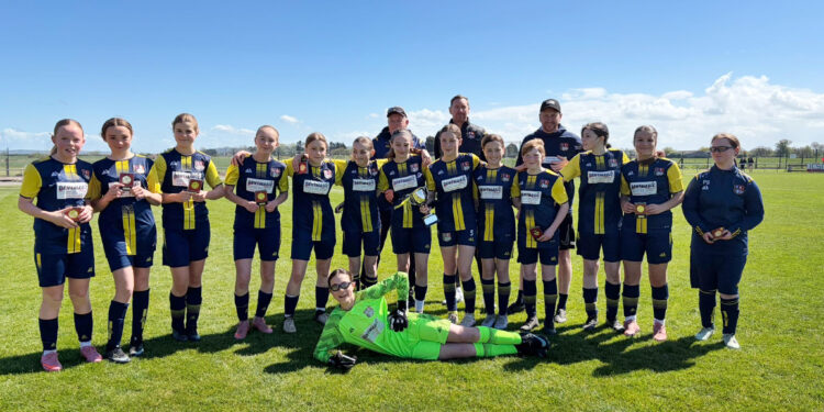 Under-14 girls crowned Somerset League Cup winners