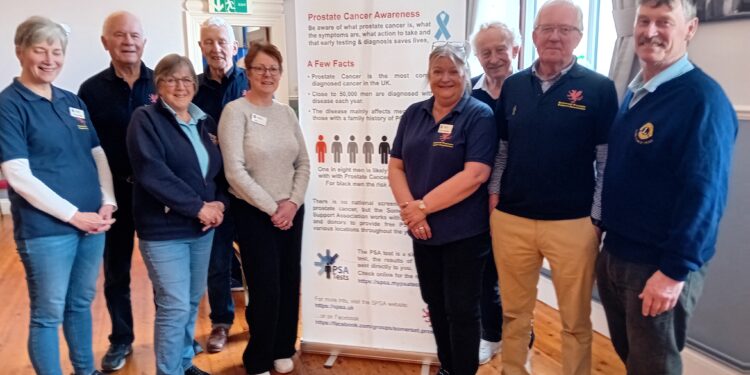 Free prostate cancer testing in Frome