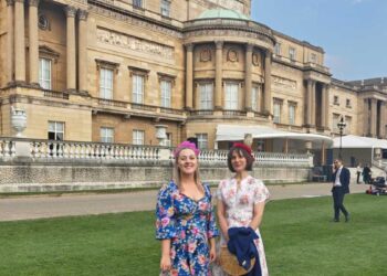 Frome charity recognised at Royal Garden Party