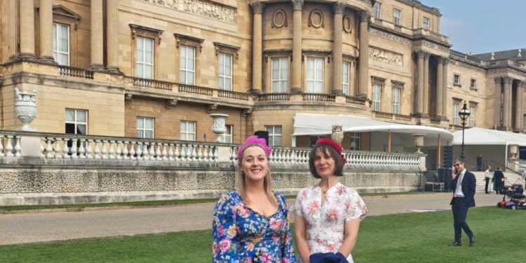 Frome charity recognised at Royal Garden Party