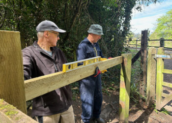 New gates boost access to community woodland