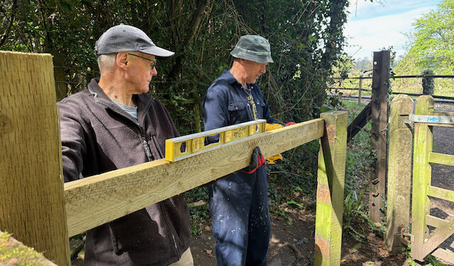 New gates boost access to community woodland