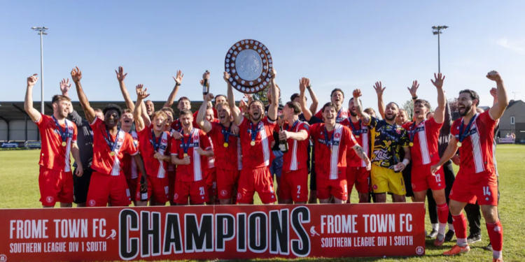 Frome Town make history with league and cup double