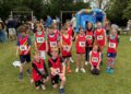 Frome Running Club Juniors on track