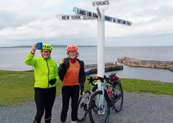 Frome woman completes 1,000-mile cycling challenge across the UK