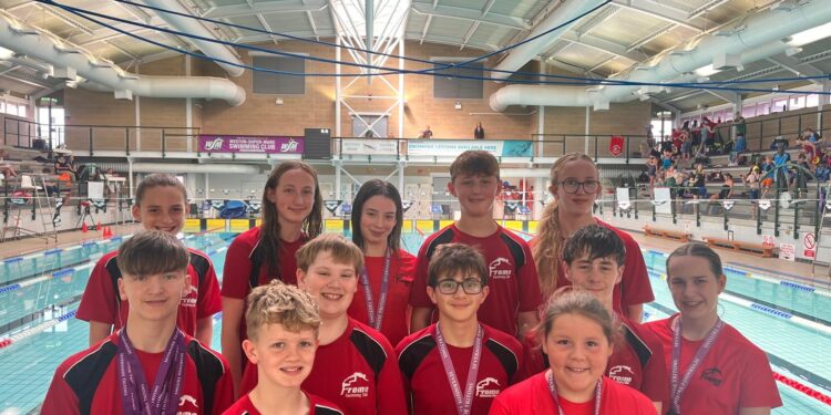 Super swimming in Weston-super-Mare