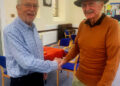 Bridge club member retires after three decades