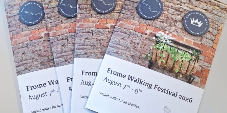 Get your walking shoes on for Frome Walking Festival