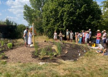 Community creates Peace Garden after year of volunteering