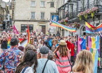 Vibrant parade celebrates Frome Pride community
