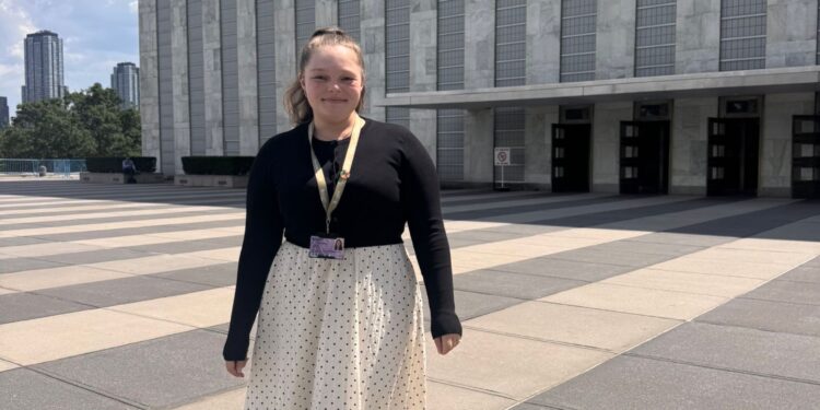 Former Frome student returns to United Nations for sustainability talks
