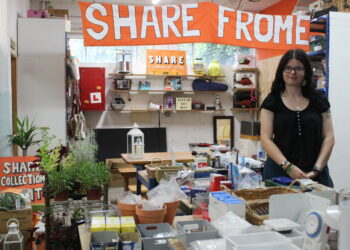 Share Frome returns to new premises after two-year break