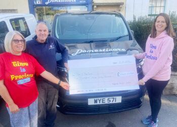 Frome walking buddies raise vital funds for children’s charity