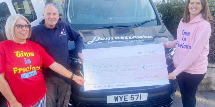 Frome walking buddies raise vital funds for children’s charity